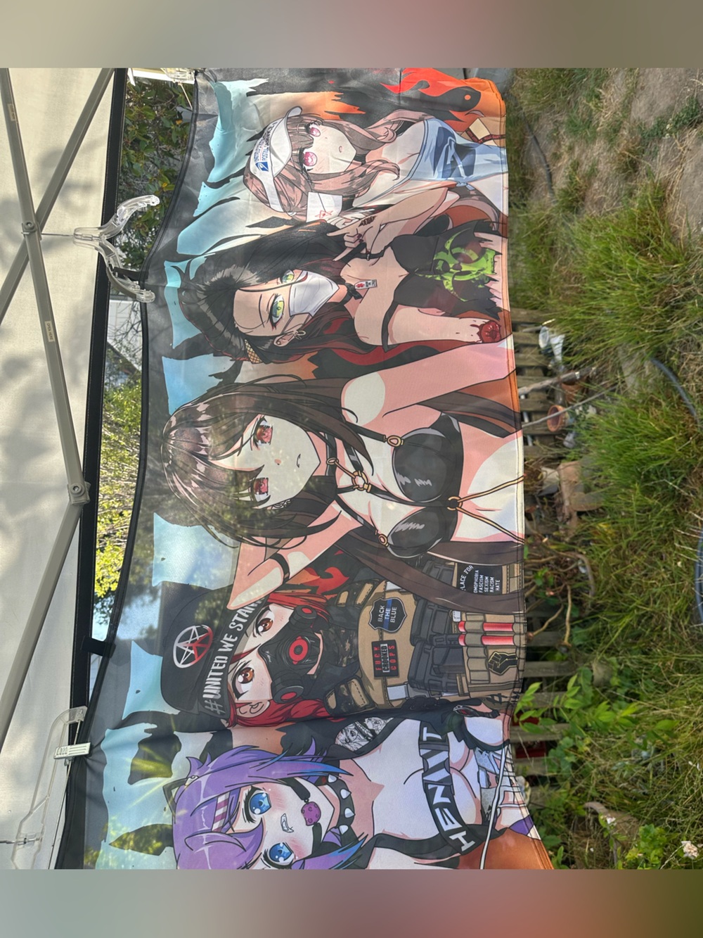 Hellsent Anime Girls Graphic Nobori Flag